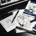 Carica l'immagine nel visualizzatore della galleria, Pitt Artist Pen Manga Nero 4 pezzi