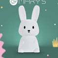 Carica l'immagine nel visualizzatore della galleria, Lampada notturna LED Big Bunny bianca