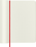 Carica l'immagine nel visualizzatore della galleria, Moleskine Classic Large a quadretti copertina morbida rosso scarlatto