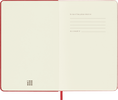 Carica l'immagine nel visualizzatore della galleria, Moleskine Classic Medium a righe copertina rigida rosso scarlatto