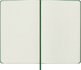Carica l'immagine nel visualizzatore della galleria, Moleskine Classic Large a quadretti copertina rigida verde mirto