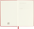 Carica l'immagine nel visualizzatore della galleria, Moleskine Classic Pocket a righe copertina rigida rosso scarlatto