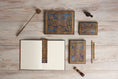 Carica l'immagine nel visualizzatore della galleria, 2027 Blue Luxe (Luxe Design) Maxi 12 mesi Agenda settimanale verticale