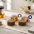 Carica l'immagine nel visualizzatore della galleria, Set 4 tazze in borosilicato 300 ml