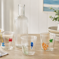 Carica l'immagine nel visualizzatore della galleria, Bicchiere in vetro decorato 250 ml