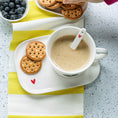 Carica l'immagine nel visualizzatore della galleria, Piatto per Tazza Colazione Cuore Rosso