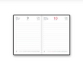 Carica l'immagine nel visualizzatore della galleria, Agenda Giornaliera Gate Femme con Zip 15x21 Beige 2026