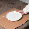 Carica l'immagine nel visualizzatore della galleria, Set 2 piatti dessert Cuore