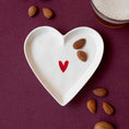 Carica l'immagine nel visualizzatore della galleria, Set 2 piatti Cuore Rosso 12 cm Simple Day