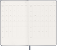 Carica l'immagine nel visualizzatore della galleria, Moleskine Agenda 18 Mesi Settimanale Notebook - Large, Blu Zaffiro, Copertina rigida, 2027