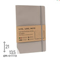 Carica l'immagine nel visualizzatore della galleria, Taccuino Live Love Write a righe