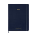 Carica l'immagine nel visualizzatore della galleria, Agenda Moleskine 2027 Settimanale con Note Large Blu Zaffiro Copertina Morbida