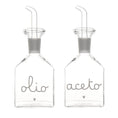 Carica l'immagine nel visualizzatore della galleria, Set 2 Bottiglie Olio e Aceto Cuore