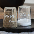 Carica l'immagine nel visualizzatore della galleria, Simple Day Set Sale e Pepe in vetro ambientato