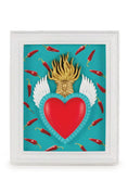 Carica l'immagine nel visualizzatore della galleria, Cornice Ton Coeur Henriette peperoncini vista ambientata