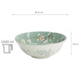 Carica l'immagine nel visualizzatore della galleria, Ciotola Ramen Fujisakura Verde 21 cm