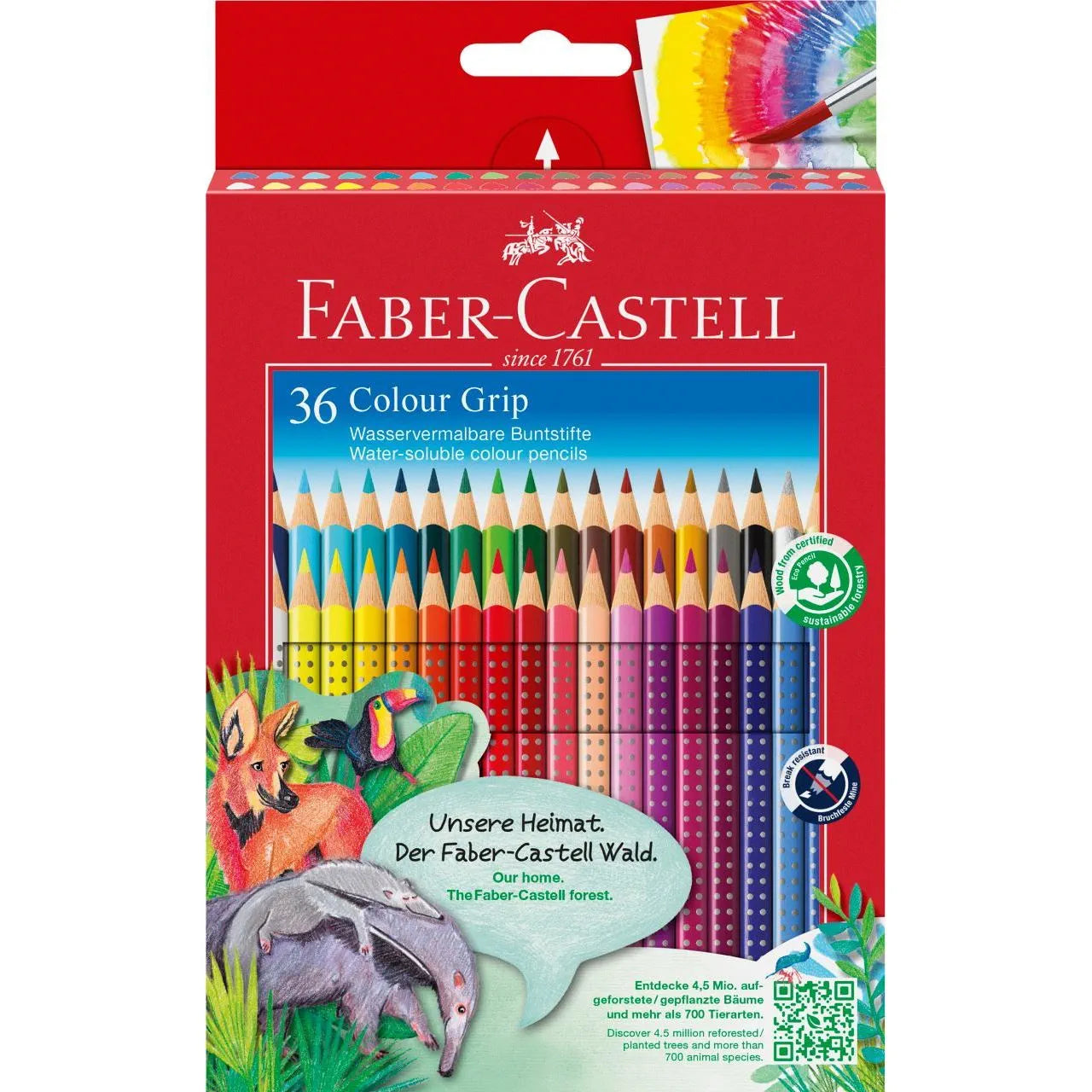Pastelli Colour Grip 36 colori