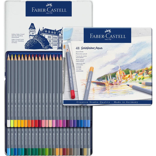 Matite Acquarellabili Goldfaber Aqua 48 colori