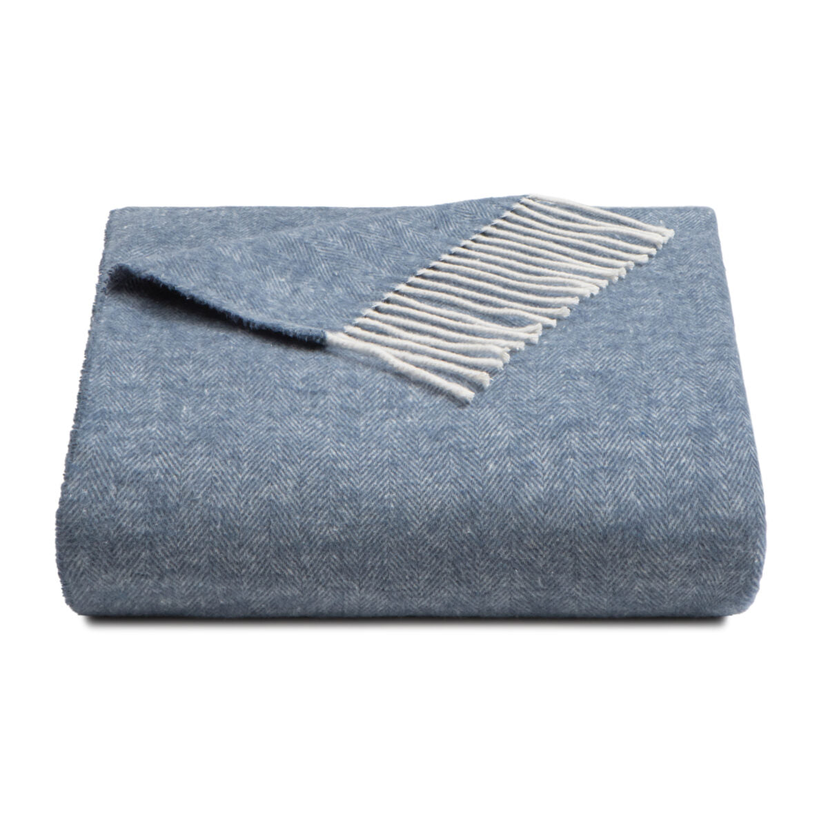 Super Soft Babele Herringbone - Plaid in Cotone Riciclato | Fiordo