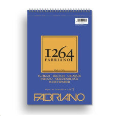 Blocco Schizzi Fabriano 1264 A5 (90g – 60 Fogli) con Spirale