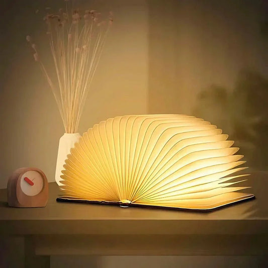 Lampada Libro Smart Mini Noce