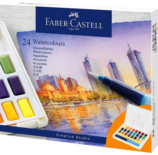 Acquerelli Faber-Castell 24 colori
