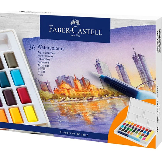 Acquerelli Faber-Castell 36 colori