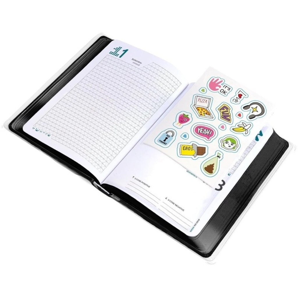 Diario Scolastico Be-You Ultra Black 2026/2027