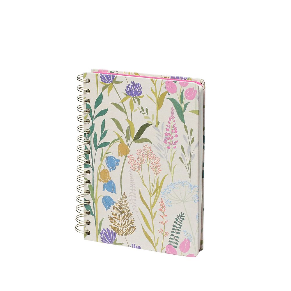 Taccuino a spirale A5 Wild Flowers 240 pagine Rössler