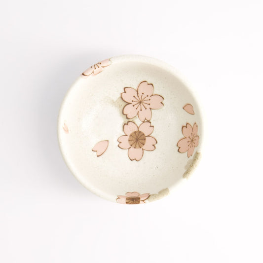 Ciotolina per Salse Sakura - White diam. 8,6 cm e altezza di 3,6 cm.