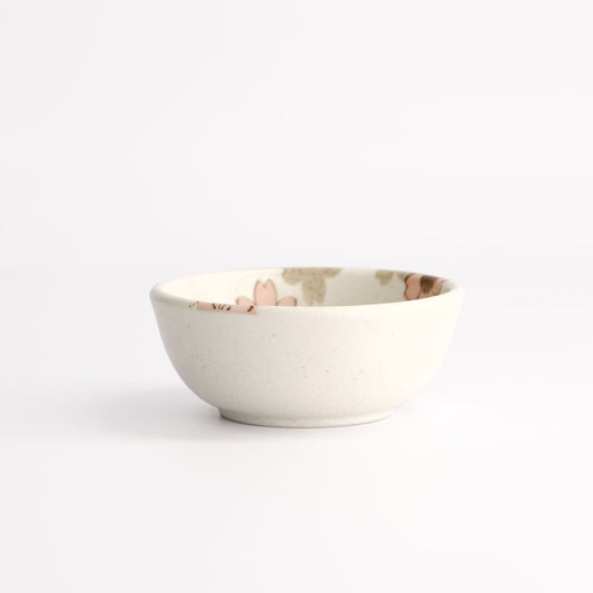 Ciotolina per Salse Sakura - White diam. 8,6 cm e altezza di 3,6 cm.