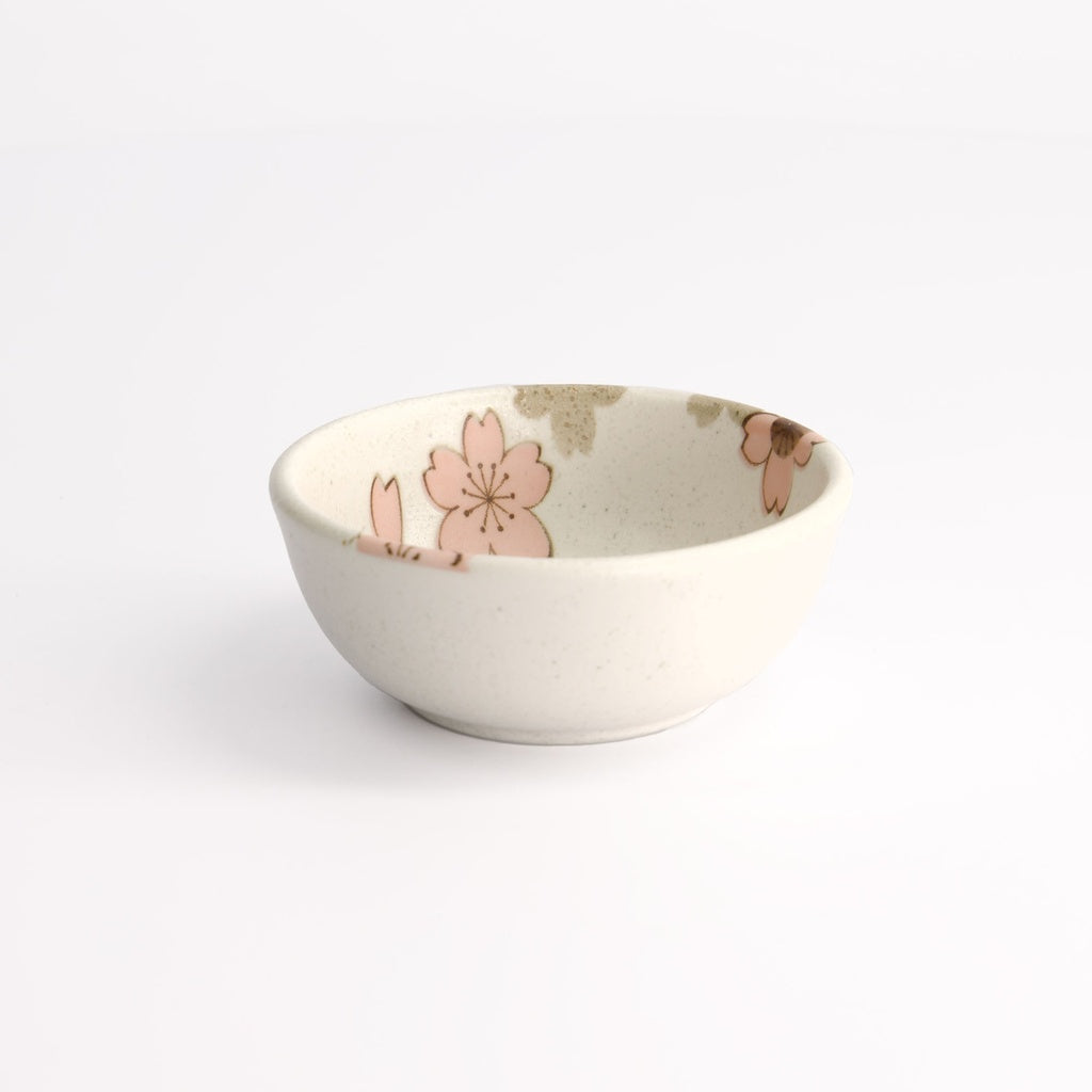 Ciotolina per Salse Sakura - White diam. 8,6 cm e altezza di 3,6 cm.