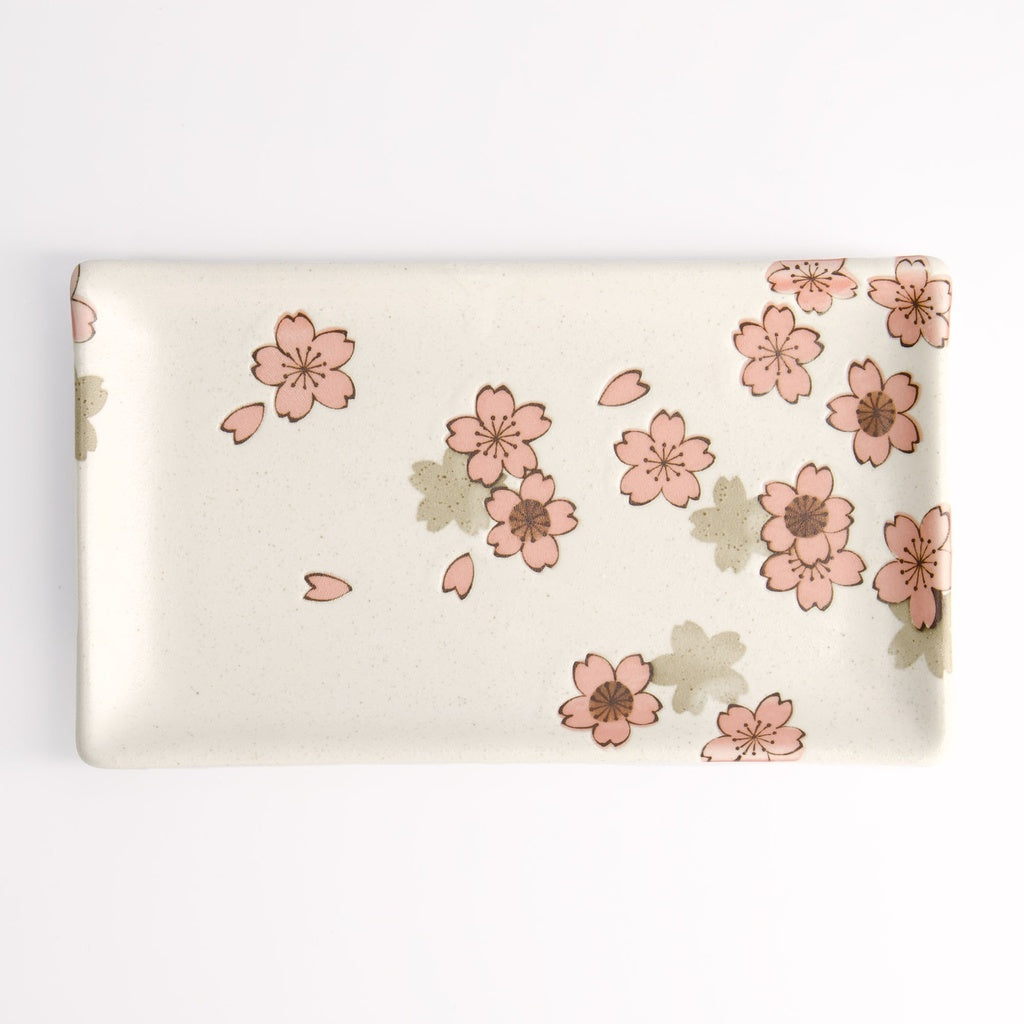 Piatto Sakura bianco