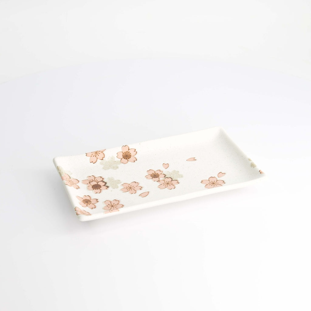 Piatto Sakura bianco