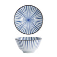 Carica l'immagine nel visualizzatore della galleria, Bowl Natsu Tokusa in ceramica blu e bianco Ø 17,8 cm (Copia)
