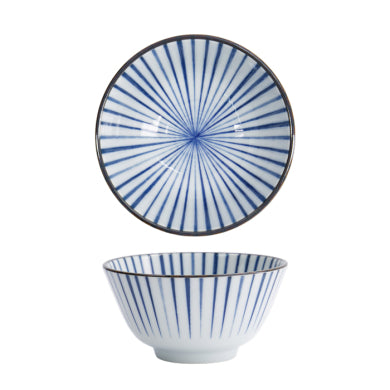 Bowl Natsu Tokusa in ceramica blu e bianco Ø 17,8 cm (Copia)