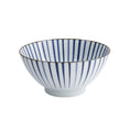 Carica l'immagine nel visualizzatore della galleria, Bowl Natsu Tokusa in ceramica blu e bianco Ø 17,8 cm

