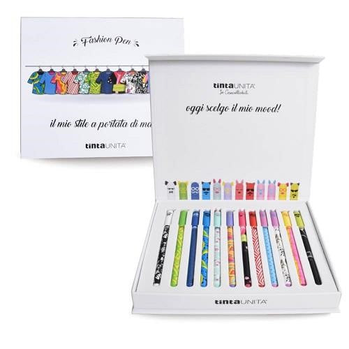 TINTA UNITA BOX PENNA CANCELLABILE12 PZ