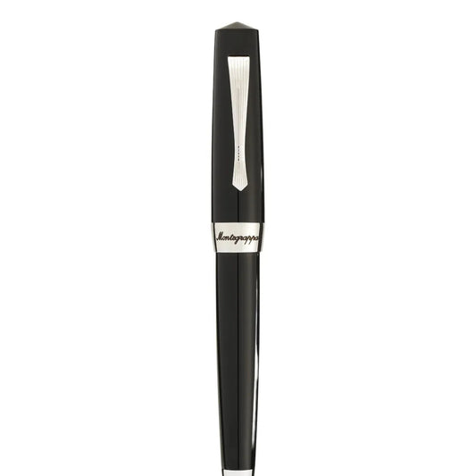 Montegrappa Elmo 02 Penna Stilografica Jet Black Medium