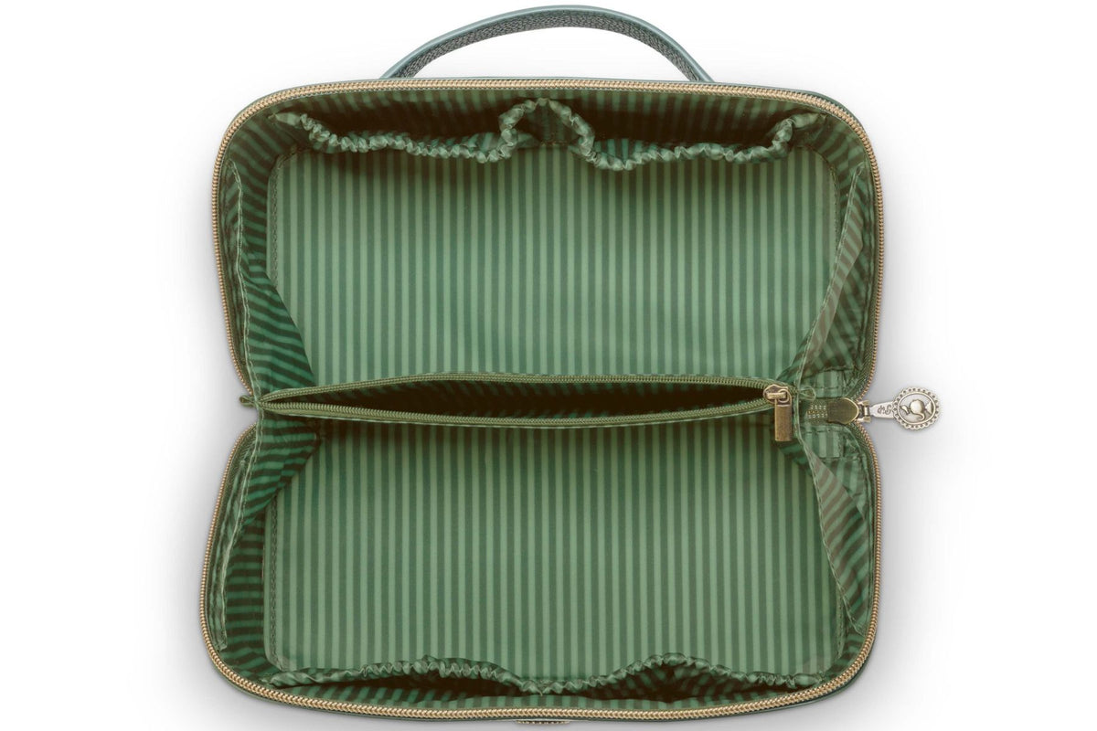 Cyrille Cosmetic Bag Medium Gree