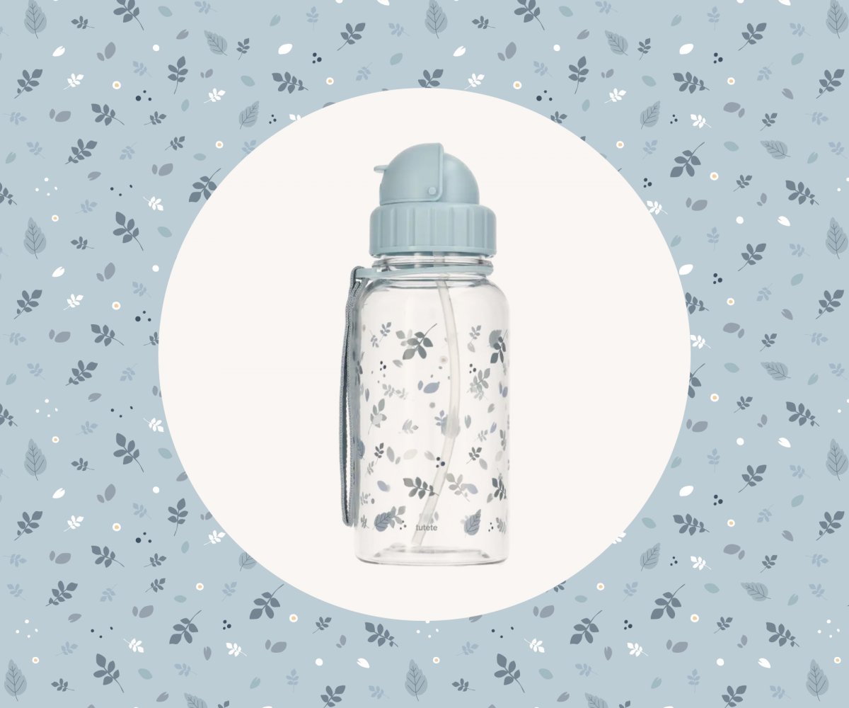 Borraccia in Plastica Tutete Leaves Blue 500 ml