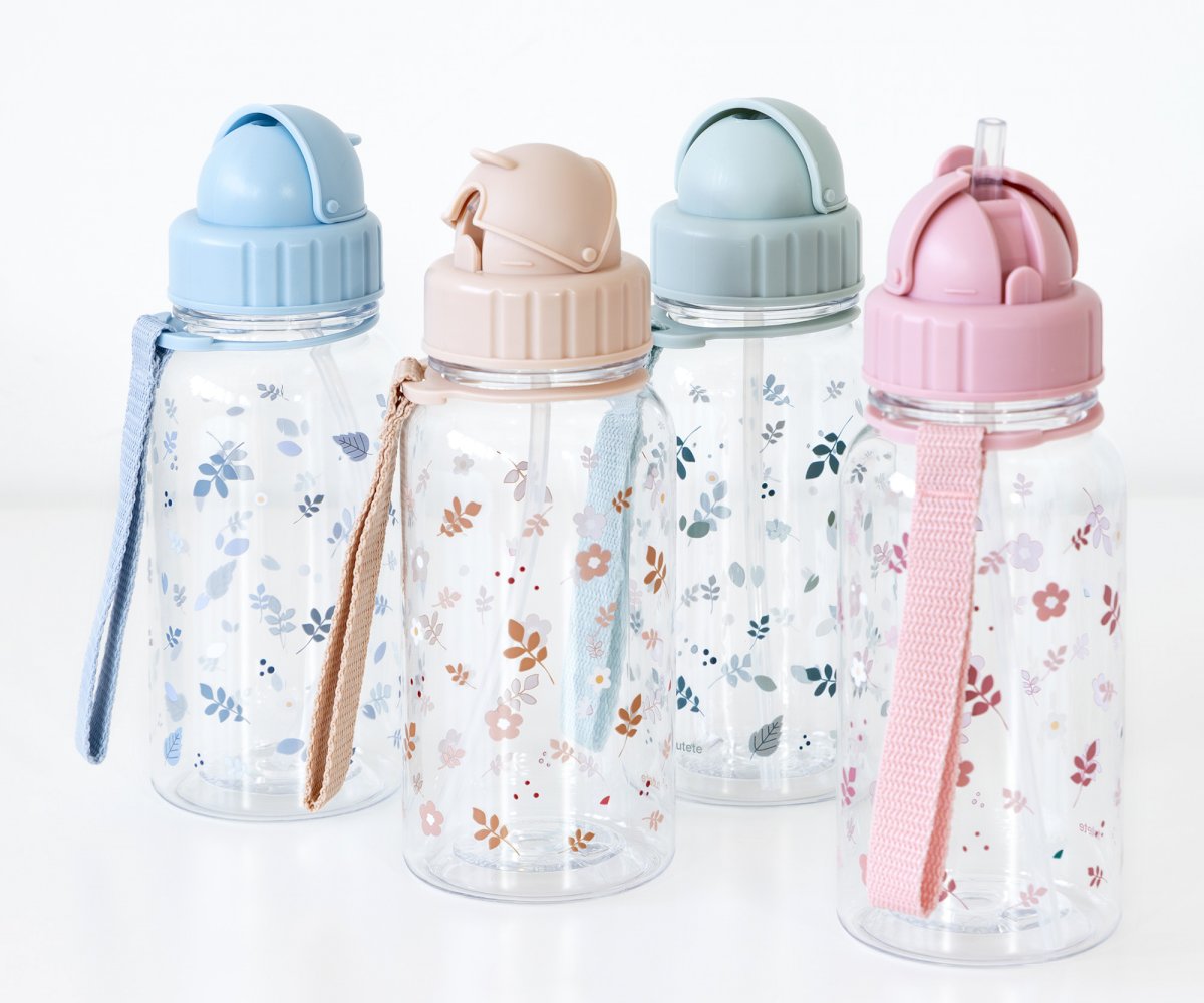 Borraccia in Plastica Tutete Leaves Blue 500 ml