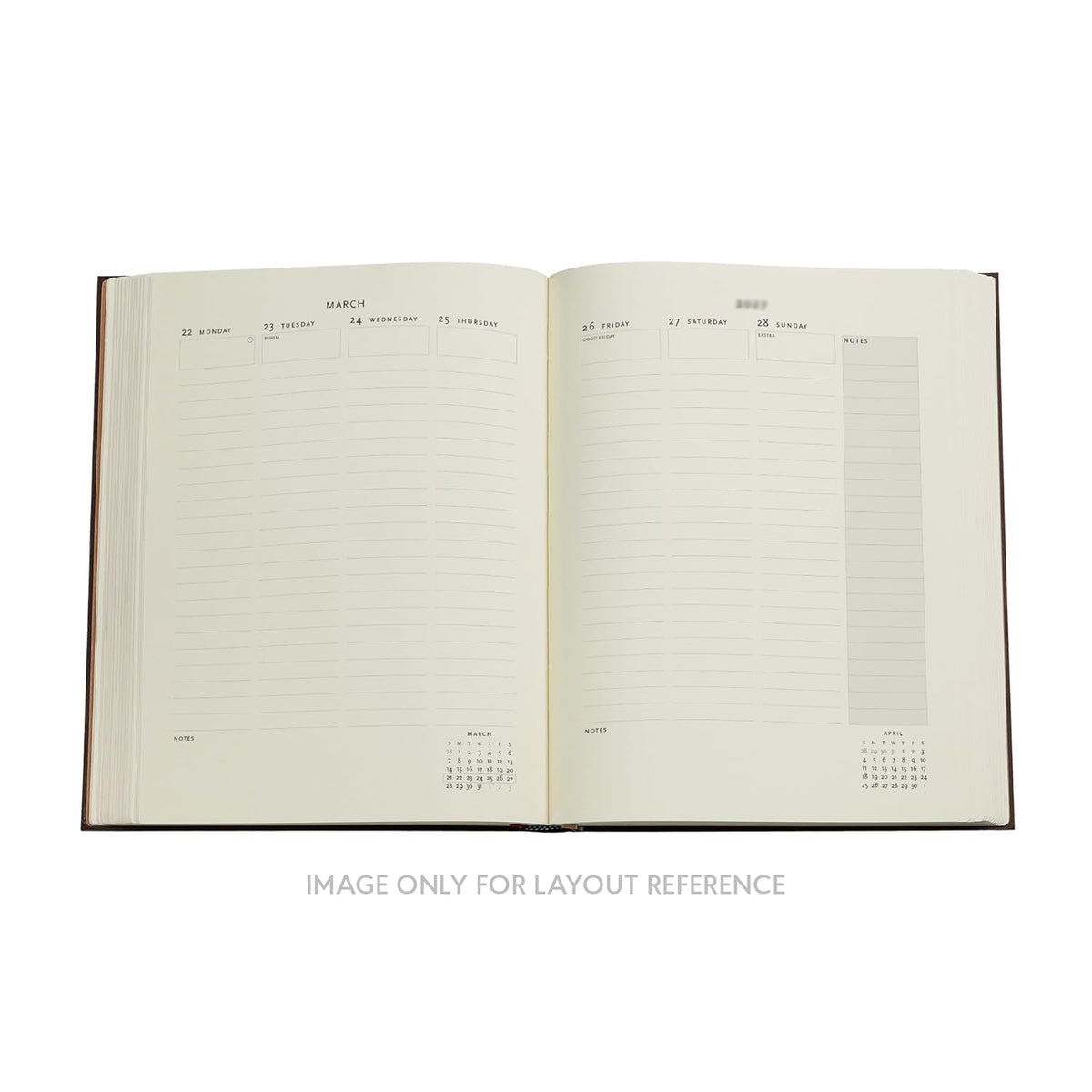 2027 Layla (Poesia Persiana) Agenda Ultra 12 mesi con copertina rigida