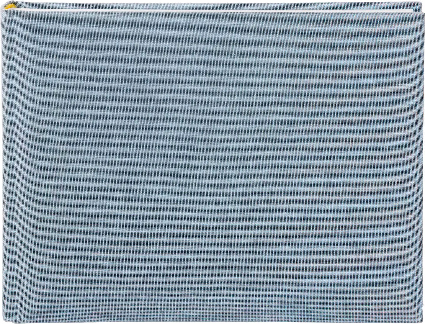 Album fotografico 22x16 36 pagine bianche blu-grigio