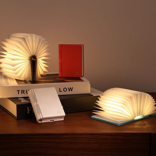 Lampada Libro Smart Mini Palm Bianca