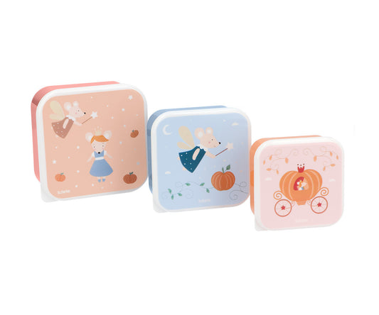 Set 3 Scatoline Snack Tutete Mouse Fairies