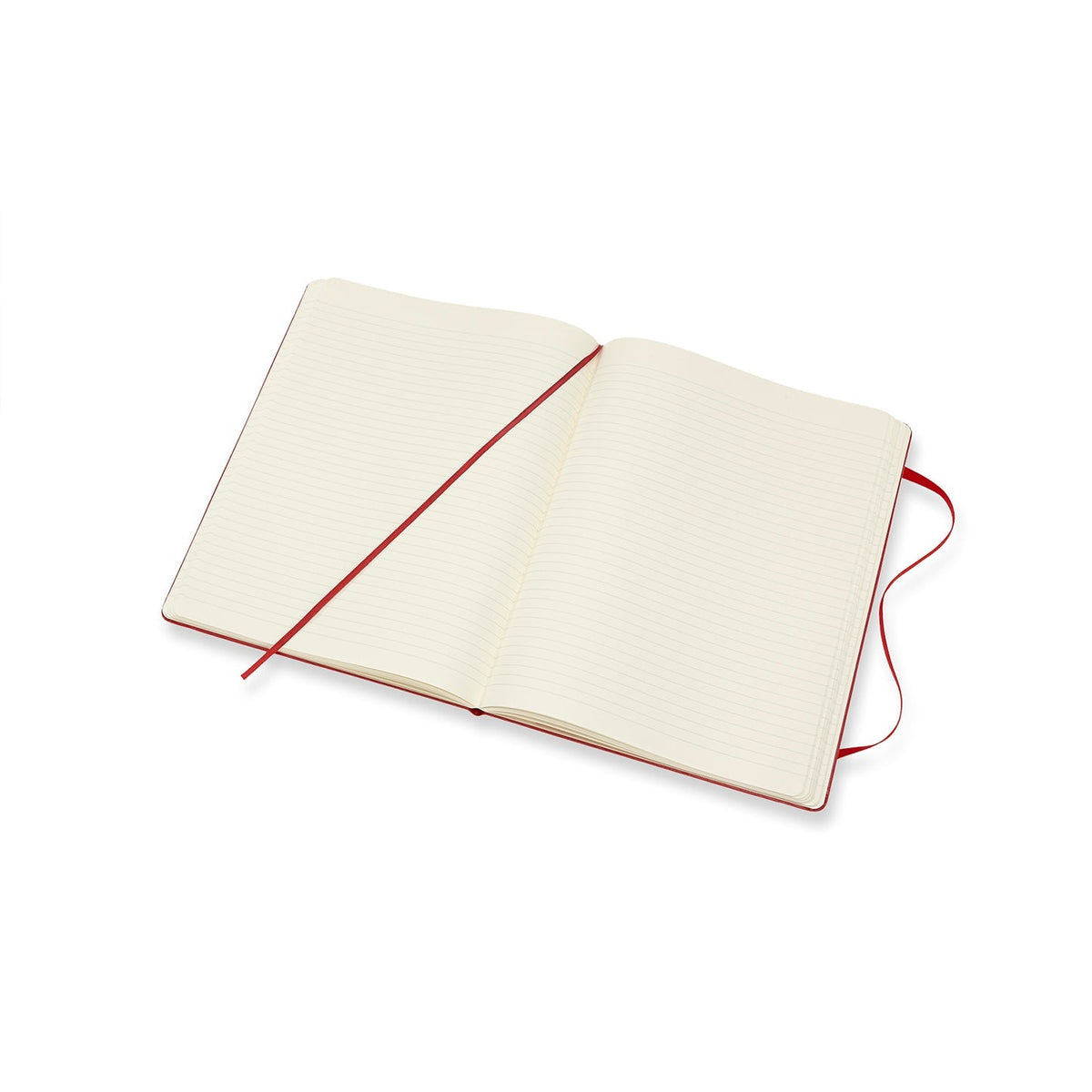 Moleskine Volant XL a righe rosso - dettaglio interno