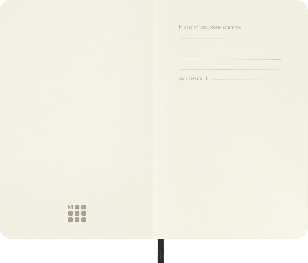 Moleskine Classic Pocket puntinato copertina morbida nera