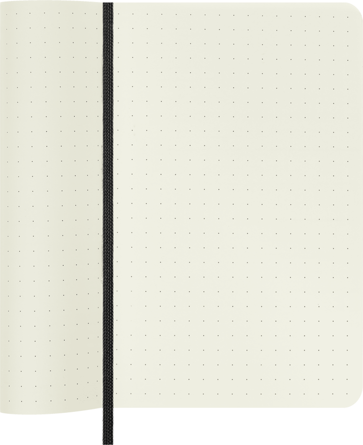 Moleskine Classic Pocket puntinato copertina morbida nera