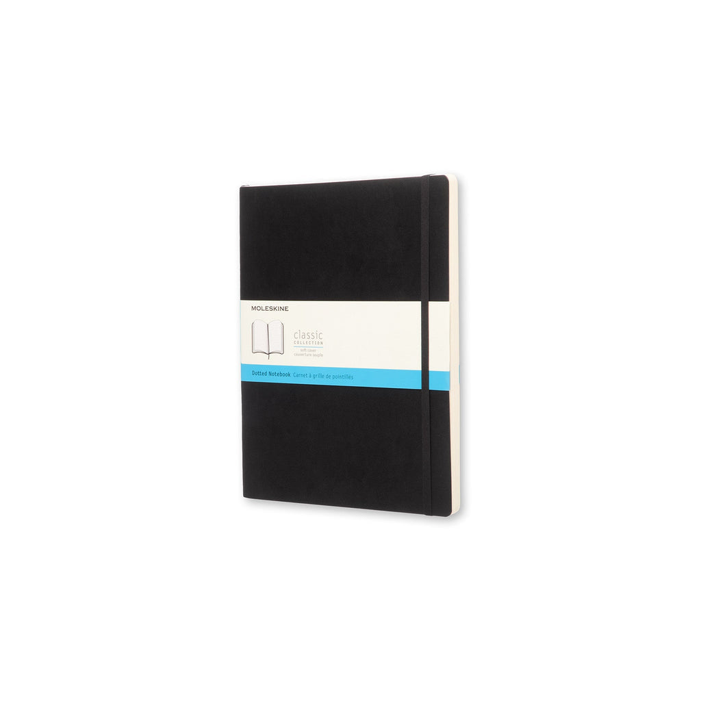 Moleskine Classic XL 19×25 cm Puntinato Copertina Morbida - Nero